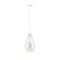 Z-Lite Quintus 1 Light Mini Pendant, Gloss White 442MP12-WH - alternate 3